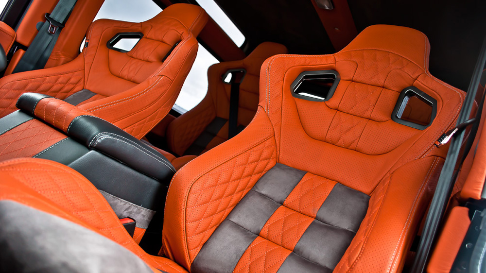 Centre Glove Box In Quilted Perforated Leather Choice Of Colour Stitching